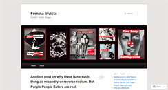 Desktop Screenshot of feminainvicta.com